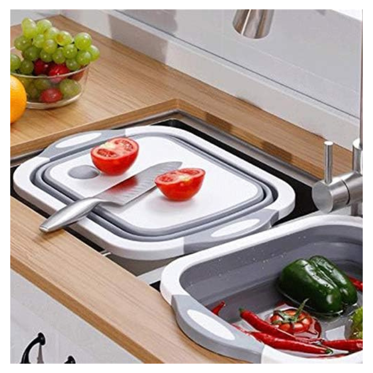 Tabla de Corte BoardSmart Food 3 en 1